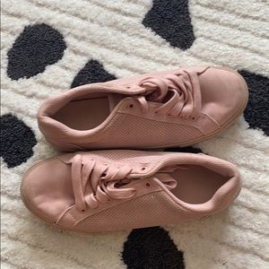 Náutica Pink Suede Casual Sneakers